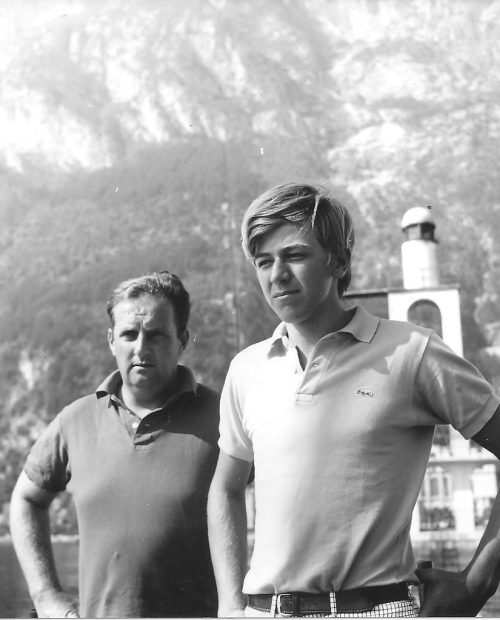 (Pippo Dalla Vecchia e Gigi Rolandi – Campionato italiao classe Tempest. Formia 1970)